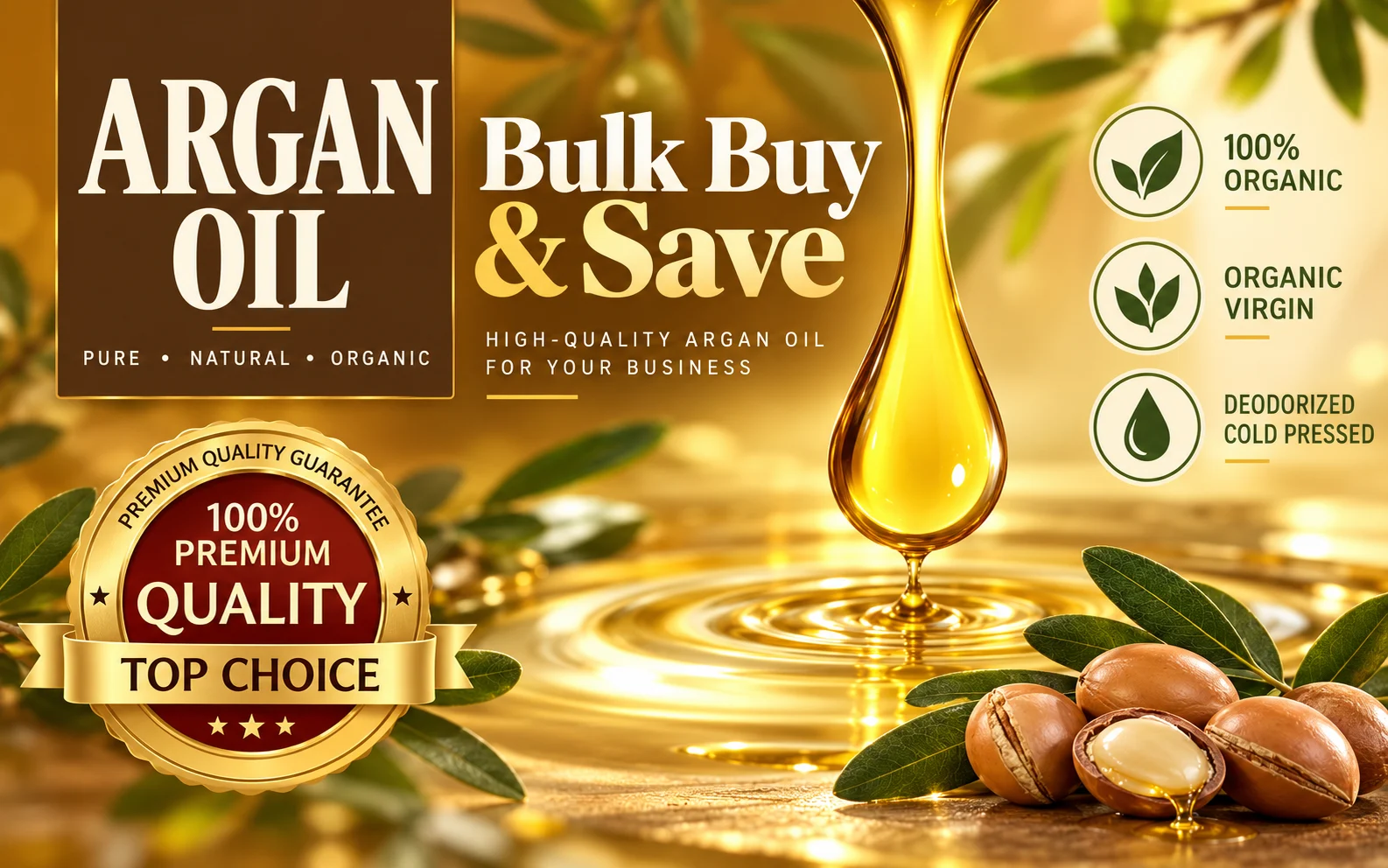 Cosmetic argan oil wholesale