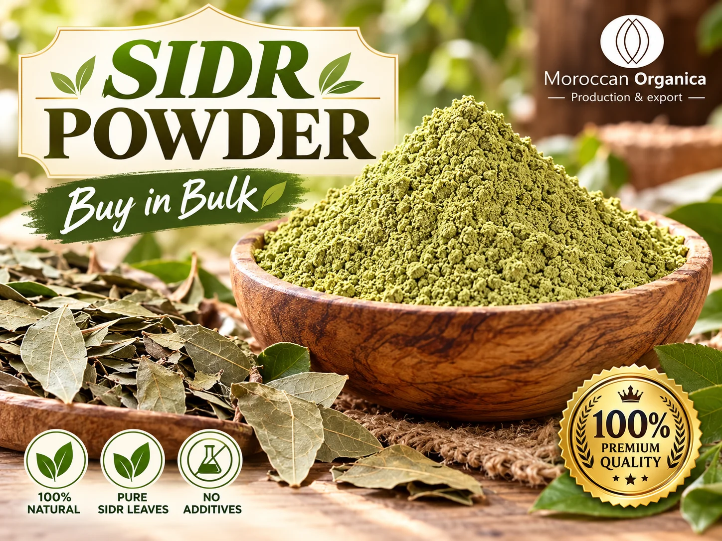 Moroccan Sidr Powder - Hair and Skin 100% Pure