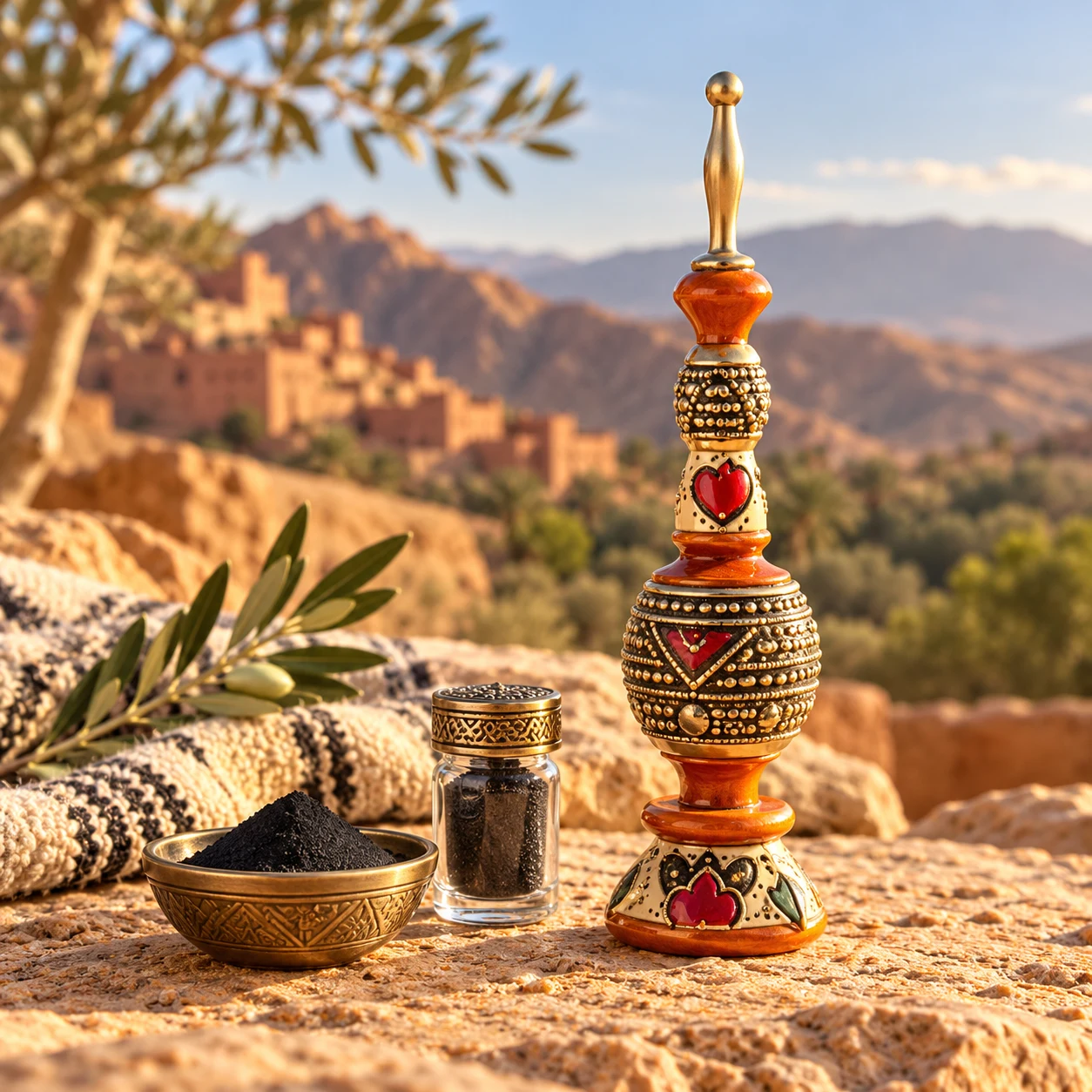Traditional Moroccan kohl